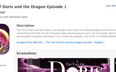 Doris and the Dragon is now on App stores!